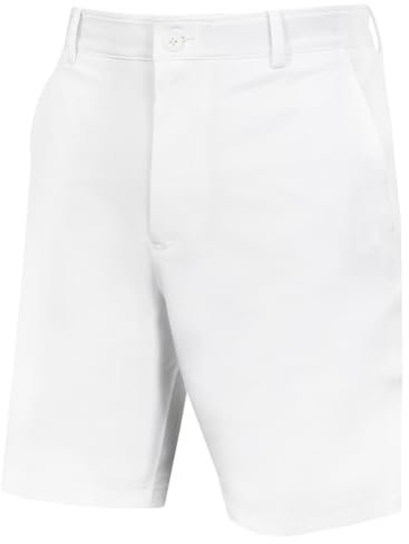 Calvin Klein Herren Micro Tech Shorts - Weiß - 36 Taille