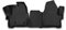 Element Passgenaue Premium 3D Gummimatten Fussmatten passend für Ford Tourneo Custom/Transit Custom, 1+2 sitze, 2012-2024, 2 TLG.