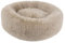 BVAGSS Hundebett Rund Katzenbett Flauschig Donut Kuscheliges Hundekissen Waschbar Ultra Weicher Plüsch Haustierbett für Kleine, Mittelgroße und Große Hunde, Katzen XH034 (Diameter:60 cm, Light Brown)