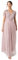 Maya Deluxe Maya Berry Embellished Halter Neck Maxi Dress Robe de Demoiselle d'honneur, Rose givré., 36
