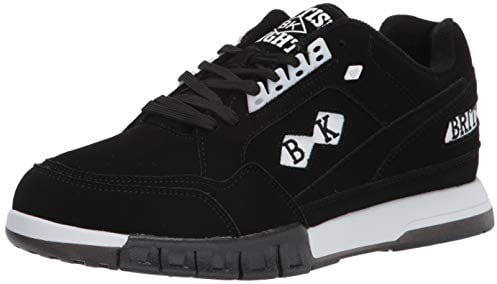 British Knights Herren Metros Sneaker, Schwarz/Weiß/Schwarz Ice, 42 EU