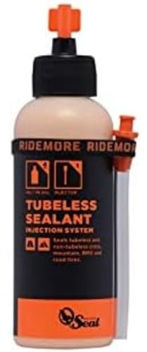 Orange Seal Produit d'étanchéité pour pneus avec système d'injection - Flacon de 118 ml