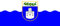 2X Auto Aufkleber ZADAR - Flagge 2X Car Sticker Fahne Kroatische Gespanschaft (ca. 8 cm)
