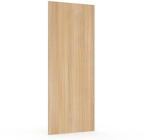 X57 Kühlschrankfront Möbelfront 19mm Frontplatte Unterbau- Einbaukühlschrank nach Maß (Eiche, Wunschmaß)