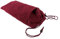 Ranked Travel Sleeve for Mechanical Gaming Keyboard | Extra Cable Storage Pouch | Dustproof (Fits 60-75% Size Keyboards, Burgundy)