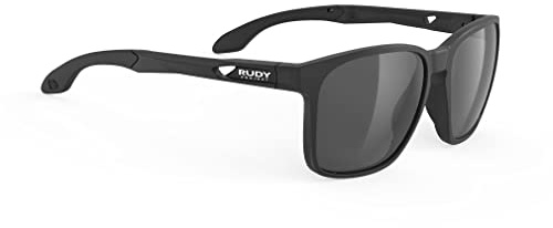 Rudy Project Unisex LIGHTFLOW A Black Matte Polar 3FX/HDR Grey Sonnenbrille, Black, 57