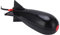 Futterbombe Angeln Karpfen, Futterrakete Angeln Fishing Rocket Feeder Futterkorb Feeder Angeln Karpfenangeln Zubehör Futterrakete Angeln Karpfen, zum Anfüttern von Karpfen Ködergerät (Schwarz)