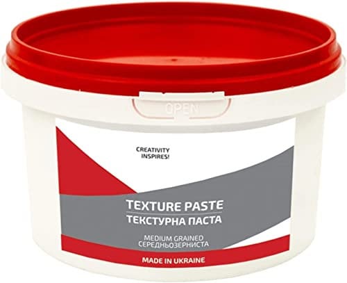 7 Artists Texture Paste - Pasta Acrilica di Neve Per Pittura Media 280 ml | Pasta Acrilica per Modellare, per Decoupage