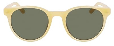 Dragon Unisex Adult Sunglasses KOBY - Shiny Cream G15 Green with Lumalens G15 Lens