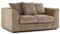 New Coffee 2 Seater Soft Jumbo Cord Sofa | Soft 2 Seater Luxury Jumbo Cord Settee