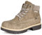 Stivali Donna Inverno Scarpe da Neve Caldi Snow Boots Impermeabili Stivaletti Pelliccia Stringate Outdoor, Cachi, 38 EU