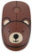 TELLUR Souris sans Fil avec Récepteur Nano USB 2,4Ghz, Souris sans Fil avec Clic Silencieux, 1600DPI, 3 Boutons Clic Silencieuse, Mouse Wireless Plug&Play, Design Fin et Léger à Transporter (Ours)