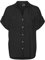 VERO MODA Womens Vmbumpy S/S Shirt WVN Ga Noos Short-Sleeved Blouse, Black, M UK