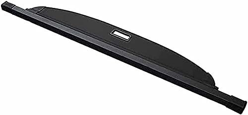Auto Kofferraum Laderaumabdeckung Für V-W Polo 2002-2008 2009,Kofferraum Schutz Abdeckung,Einziehbarer Kofferraumschutz Kofferraum Privatsphäre Abschirmung Schatten,A/Black