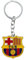 AUTOZOCO Barsa Schlüsselanhänger, Barça-Edition, Goldfarbener Metall-Anhänger Mit Barsa-Emblem, Mehrfarbig