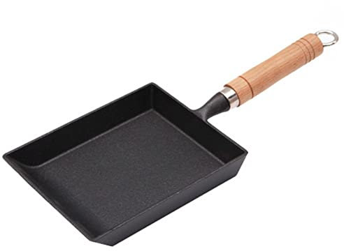 Oikabio Faitout anti-adhésif noir pour cuisson à gaz, induction en fer japonais A