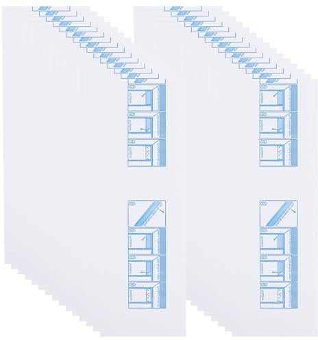 LHOEST Fliegenfalle Klebefalle Fenster 30PCS Obstfliegenfalle Klebefalle Fruchtfliegenfalle für Küche Transparent Fliegenfalle Fenster Fliegenfänger Klebestreifen Fliegenfalle Innenbereich Fly Trap