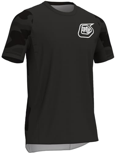 Maillot De VTT, Maillot De VTT à Manches Court pour Hommes, Maillot De VTT Respirant à Séchage Rapide, T-Shirt De Course De Motocross BMX (Style-11,S)