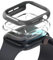 Ringke Slim Kompatibel mit Apple Watch 10 46mm Schutzhülle, [Rahmenschutz] Anti-Kratz Hard-PC Bumper Leichtgewichtige Anti-Gelb Hülle - Clear & Dark Gray