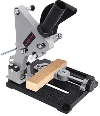 Susoso Winkelschleifer-Ständer, Trennständer Winkelschleifmaschinenhalterung Einstellbares Design für einen 100er Winkelschleifer 24x20x30.5cm