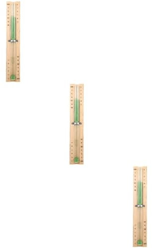 3 Pièces sablier en Bois minuteur Timer chronometre minuteur de Minuterie de Bain minuterie de Sauna minuterie en Bois sablier de Sauna Un Verre Green Sosoport