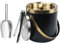 Zythrem 2L Eiseimer Eiswürfelbehälter Eisbehälter Edelstahl, Doppelwandiger Isolierter Eiskübel, Ice Bucket mit Deckel, für Partys, Bier, Cocktailbar, Kühlen Wein, Champagner