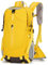 AONETIGER 30L Wanderrucksack Herren Damen Leicht Trekkingrucksack Wasserdicht Reiserucksack mit Regenschutz Outdoor Camping Radfahren Wandern Rucksack (Gelb)