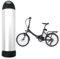 WSDAV Batterie Lithium 36V 12Ah / 48V 10Ah pour Vélo Électrique, avec Affichage De Puissance À Cinq Grilles, Verrouillage De Sécurité, Tête De Charge CC, Compatible avec Moteur 300-500W,36v 12ah