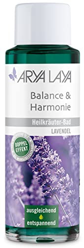 ARYA LAYA Heilkräuter-Bad Balance & Harmonie, 200 ml: Wellness & Pflege für zu Hause mit Lavendel-Extrakt, gegen Stress, Nervosität und Unausgeglichenheit, vegan