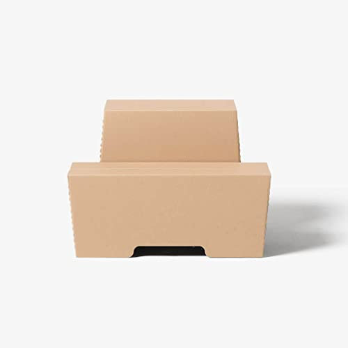 ROOM IN A BOX Schreibtisch-Aufsatz Monkey Desk Medium/Natur: Faltbarer Schreibtisch-Aufsatz für ergonomisches Arbeiten im Stehen, praktischer Ständer für Laptop und Monitor