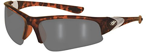 SSP Eyewear 95495 Entiat Unisex 1.25 Bifocal/Reader Safety Glasses with Tortoise Frame & Silver Mirror Lenses
