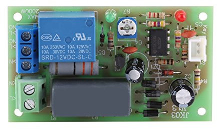 1pc AC22V Módulo de Interruptores de Tiempo Ajustable Módulo de Interruptor de Retardo de Temporización de Entrada/Salida 1 Segundo ~ 60 Segundos(1 Segundo a 5 Minutos)