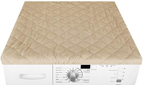 Bestgoodies Trockner und Waschmaschinenbezug 60x60cm in (Beige)