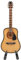 Miniatur Gitarre, Mini Holz Miniatur Gitarrenmodell mit Gitarrenständer Case Modell Display Mini Ornamente für Dekor Geburtstag (10CM)