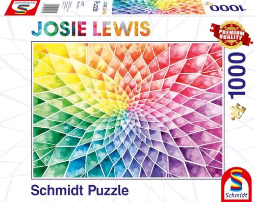 Schmidt Spiele 57577 Josie Lewis, Strahlende Blüte, 1000 Teile Puzzle