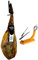 INSIGNIA IBERICA - Jambon Pata Negra Ibérique 7.5-8.5 Kg + porte-jambon + affûteur + couteau (179 €) Jamón Ibérico Espagnol Cebo