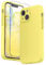 SURPHY Liquid Silicone Case for iPhone 13 mini Case, Individual Protection for Each Lens Shockproof Rubber Full Body Thickened Design for iPhone 13 mini 5.4 inch 2021, Yellow