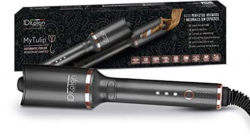 Rizador de Pelo Automatico My Tulip ID Italian Design - Automatic Hair Curler con 3 Temperaturas (160ºC / 190ºC / 220ºC) para Todo Tipo de Cabellos - Modelador de Cabello Profesional