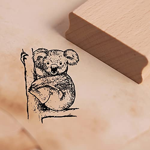Stempel Süßer Koala - Motivstempel ca. 38 x 48 mm