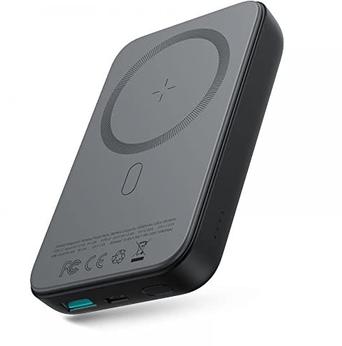 joyroom JR-W020 Mini Magnetic MAGSAFE Wireless Power Bank 10000MAH Black
