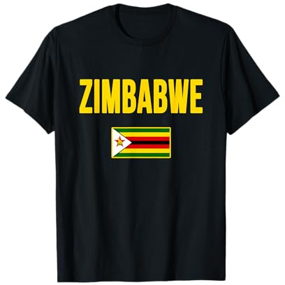 Zimbabwe Zimbabwean Flag T-Shirt