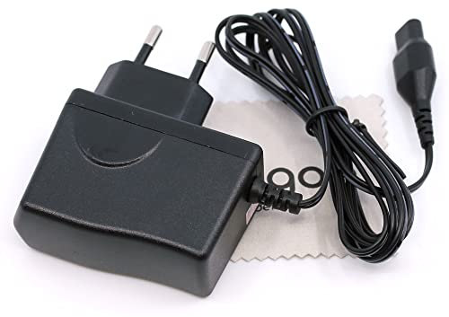 Cargador compatible con Kärcher KB 5, KV 4, KWI 1, WV 1, WV 2, WV 45, WV 5, WV 50, WV 51, WV 52, WV 60, WV 70, Classic, Easy cable de carga para ventanas con paño de limpieza de pantalla mungoo