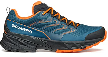 Rush 2 GTX Fast Hiking-Schuhe - Scarpa, Farbe:cosmic blue/orange, Größe:42,5 (8,5 UK)