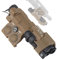 ASMDDCC Tactical Mawl-C1 Batteriehalterung, Modulares, Leichtes Batteriefach mit Hoher QualitäT, für Airsoft Paintball Jagd Modell Sammlung,T