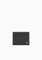 Armani Exchange All Over Debossed Card Case, Accessorio da Viaggio-Porta Carte da Uomo, Nero-Nero, Small