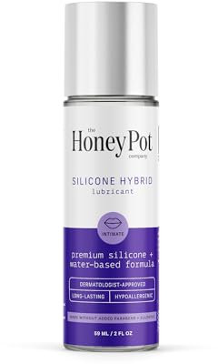 Silicone Hybrid Lubricant, 2 fl oz (59 ml), The Honey Pot Company