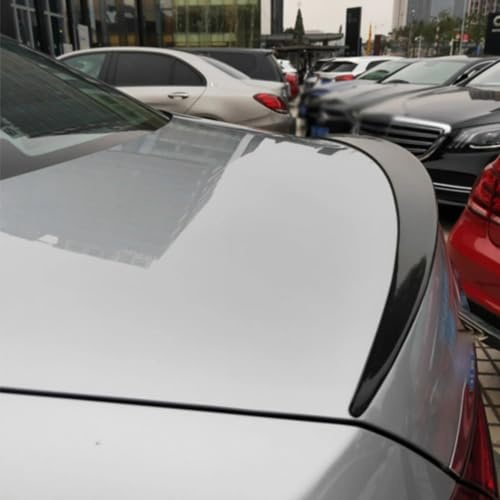 HOCAH Auto Heckspoiler für Mercedes Benz E-Klasse W213 Limousine 4 Türer 2022 2023 AMG Stil Spoiler Kofferraum Dachspoiler Spoiler Körper Styling Außen Zubehör,Glossy Black