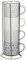 HOMELOX Jumbo Embossed Stacking Mug With Rack Hold to Your Kitchen 4pk Stacking Mugs