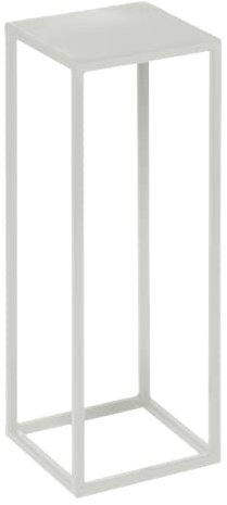 Blumenständer Ständer Aus Metall Modernes Loft Industriell Minimalistisch Plant Stand für Blumentopf Für Den Hochzeitstisch (Weiß)