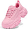 LUCKY STEP Sneakers robuste da Donna, Scarpe Casual con Plateau alla Moda, comode Sneakers con Zeppa (Rosa, 11US-42EU-9UK)